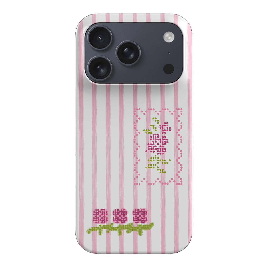 Patchwork Pink Printed Phone Cases iPhone 17 Pro / Snap by Kayla Carr - The Dairy