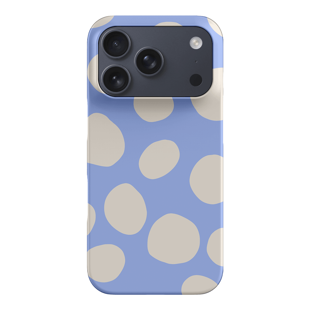 Pebbles Periwinkle Salt Printed Phone Cases iPhone 17 Pro / Snap by Veronica Tucker - The Dairy