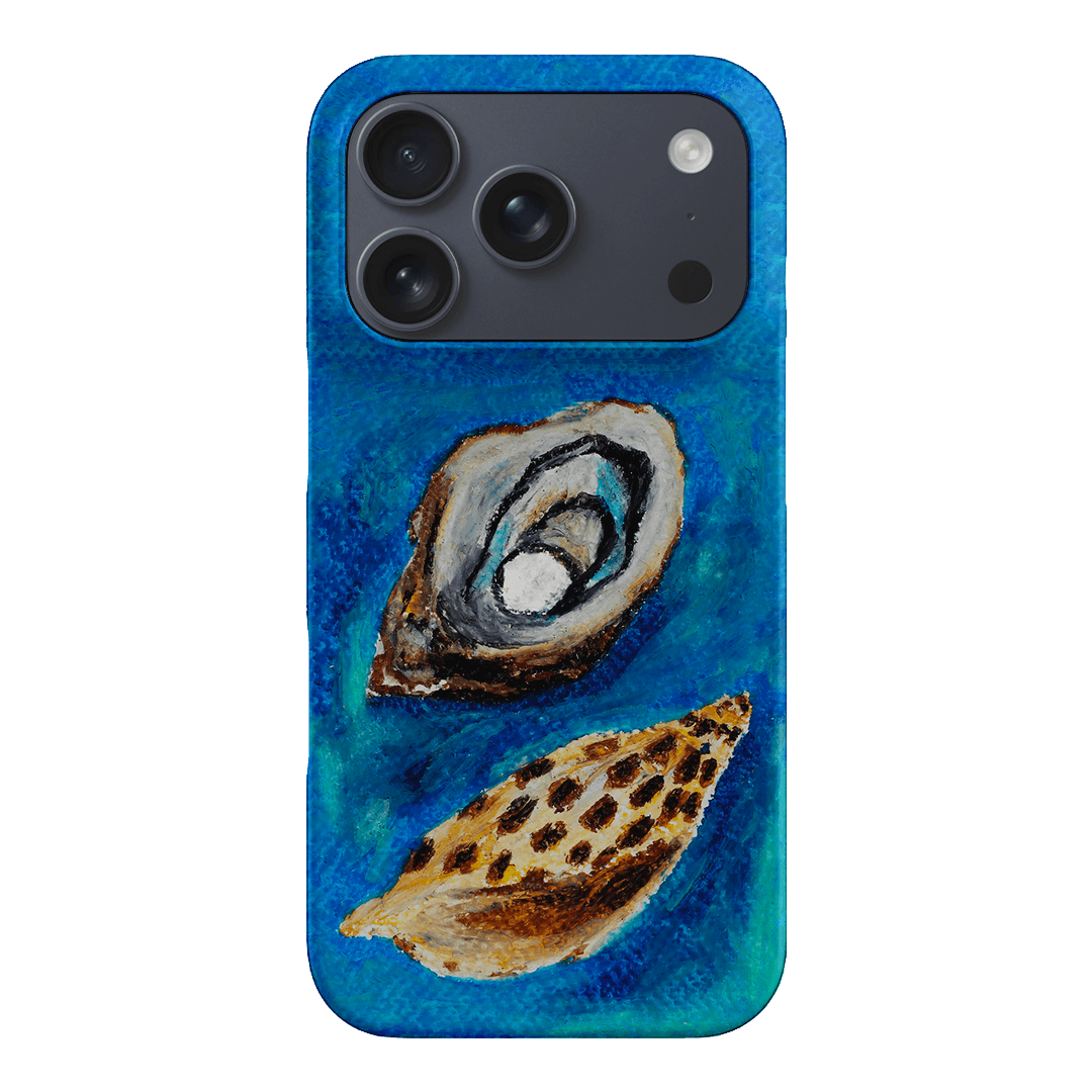 Sea Shells Printed Phone Cases iPhone 17 Pro / Snap by Lisa Hu - The Dairy