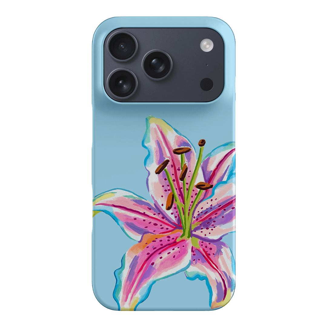 Sky Lily Printed Phone Cases iPhone 17 Pro / Snap by Femke Studio - The Dairy