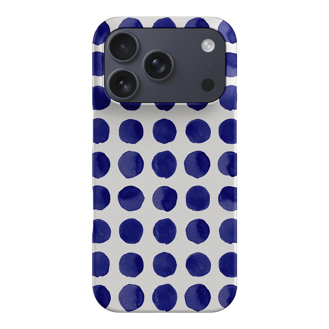 Spots in Blueberry Printed Phone Cases by The Dairy - The Dairy