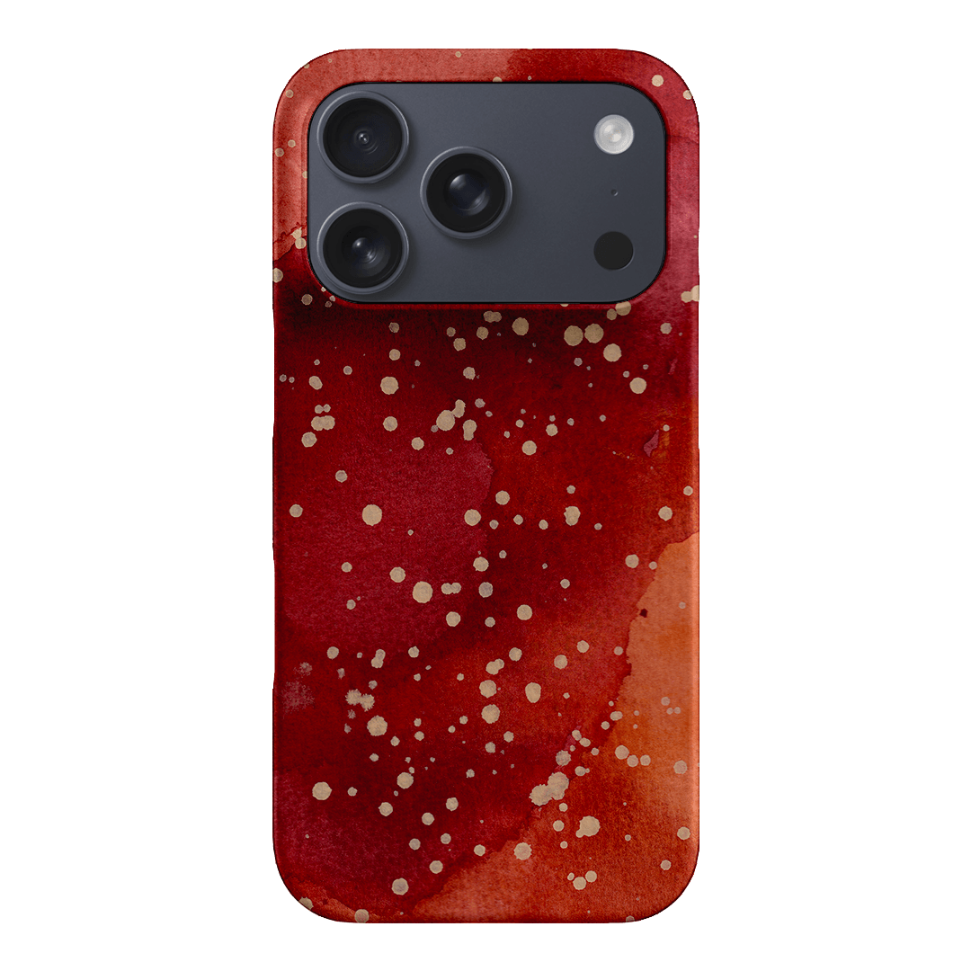Spotty Rust Printed Phone Cases iPhone 17 Pro / Snap by The Dairy - The Dairy