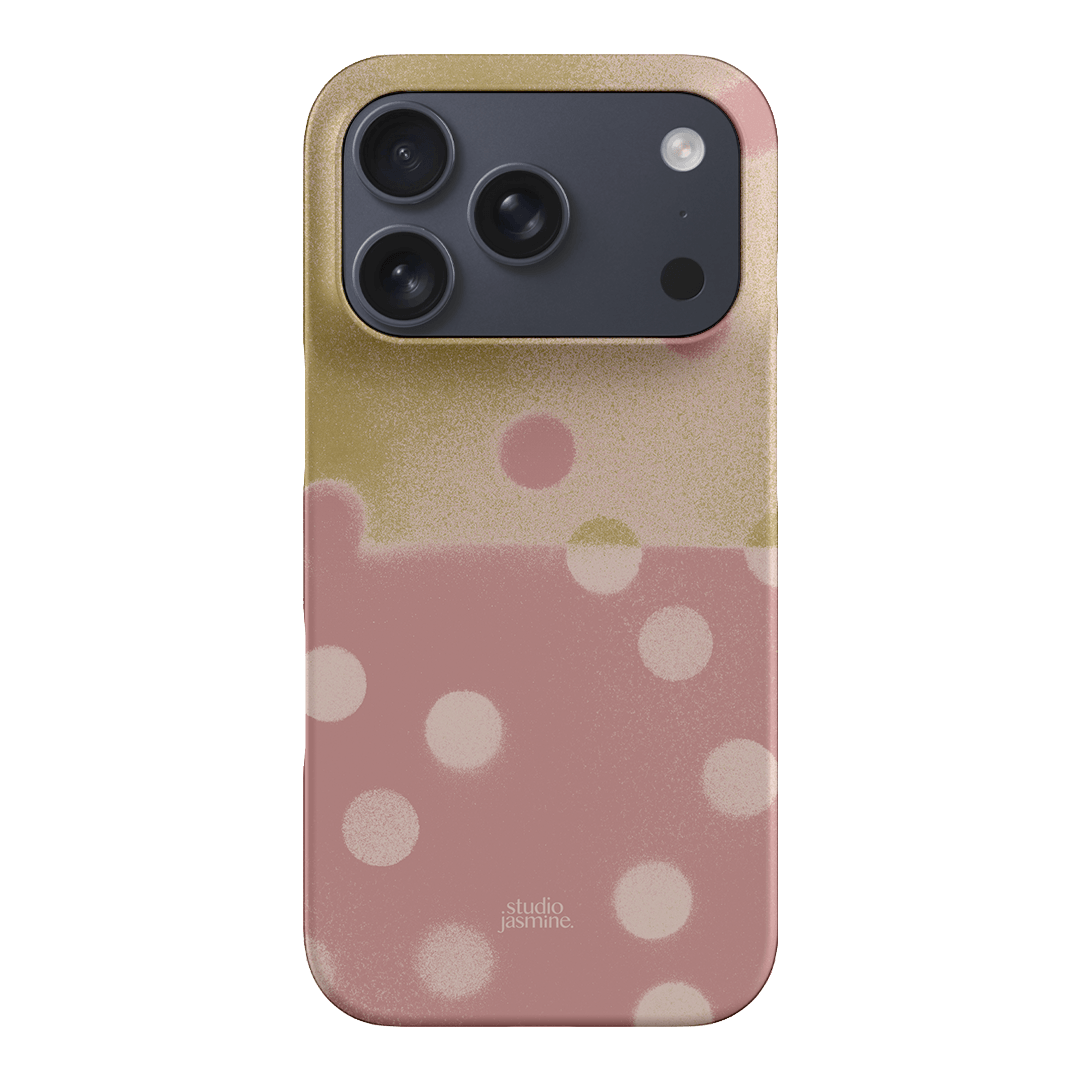 Strawberry Polka Dot Printed Phone Cases iPhone 17 Pro / Snap by Jasmine Dowling - The Dairy