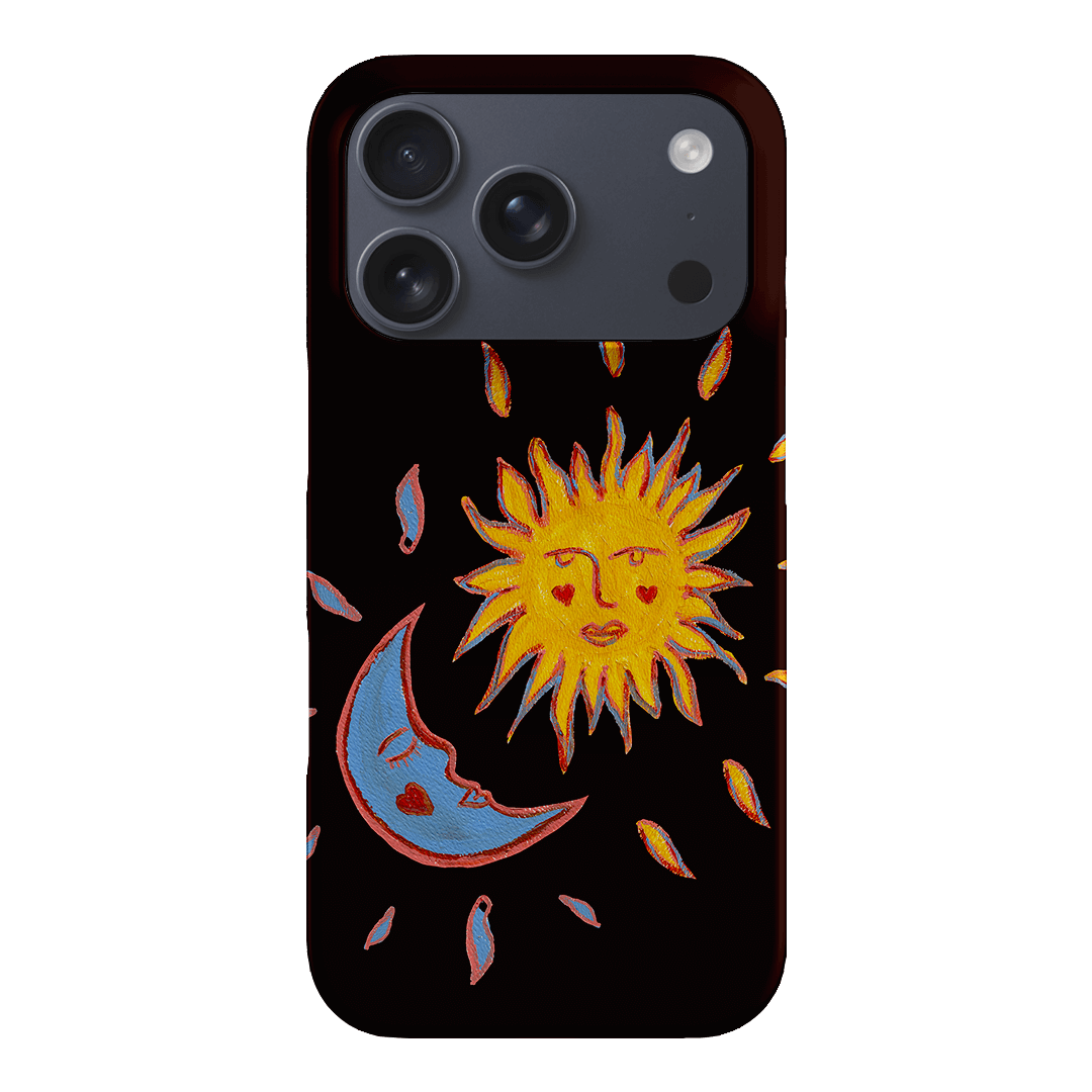 Sun & Moon Plum Printed Phone Cases iPhone 17 Pro / Snap by BG. Studio - The Dairy