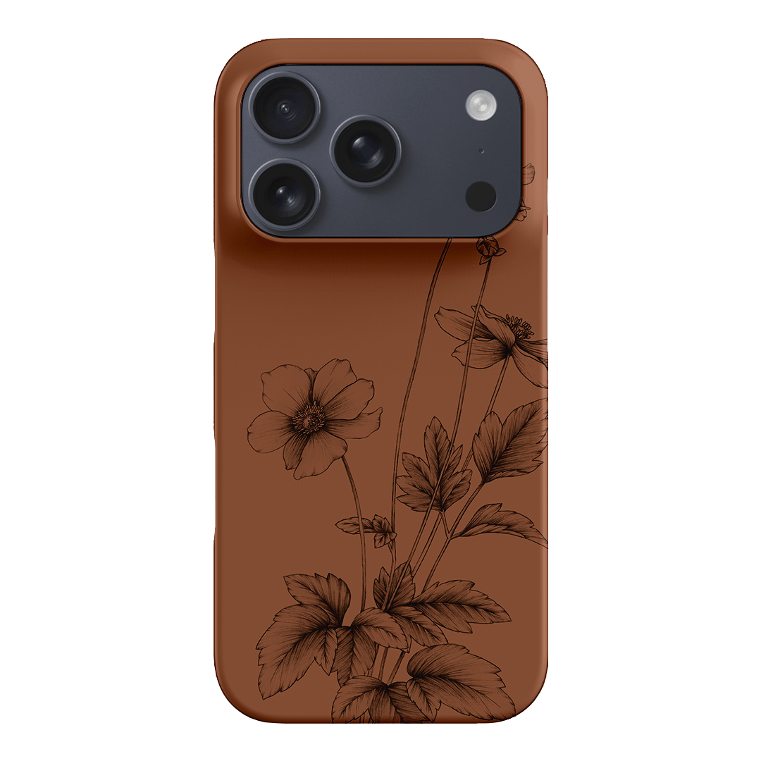 Windflowers Study Printed Phone Cases iPhone 17 Pro / Snap by Typoflora - The Dairy