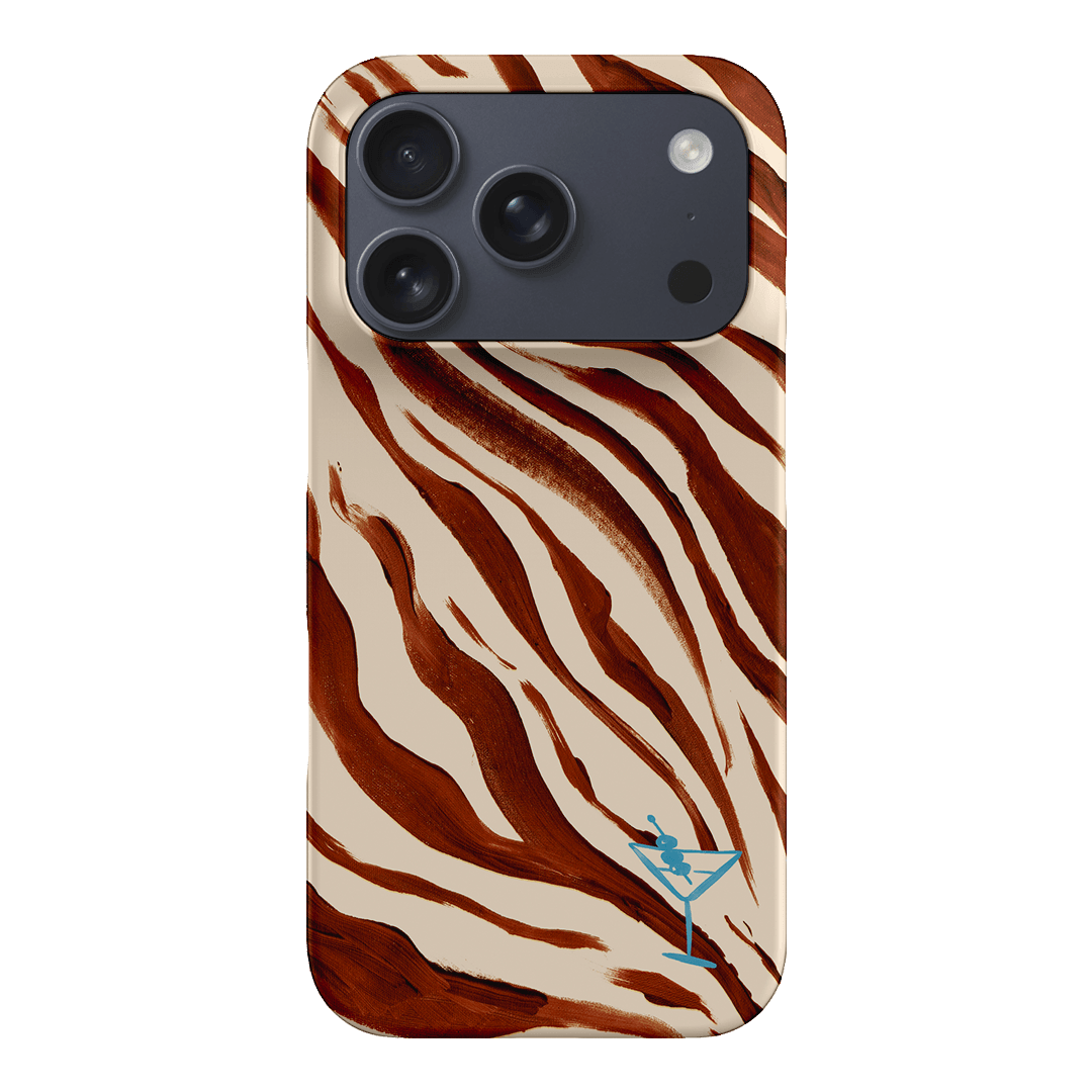 Zebra Tini Printed Phone Cases iPhone 17 Pro / Snap by Charlie Taylor - The Dairy