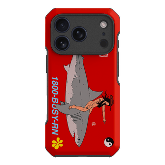 1800-Busy Rn in Red Printed Phone Cases iPhone 17 Pro / Toughie by Easty Beasty - The Dairy