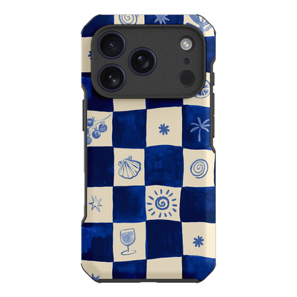 Afternoon Mezze Azure Printed Phone Cases iPhone 17 Pro / Toughie by Charlie Taylor - The Dairy