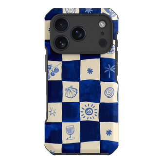 Afternoon Mezze Azure Printed Phone Cases iPhone 17 Pro / Toughie by Charlie Taylor - The Dairy