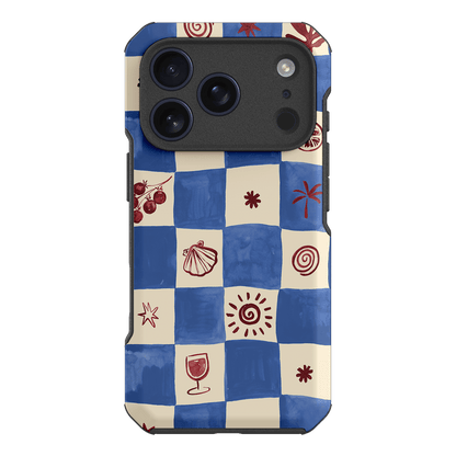 Afternoon Mezze Cornflower Printed Phone Cases iPhone 17 Pro / Toughie by Charlie Taylor - The Dairy