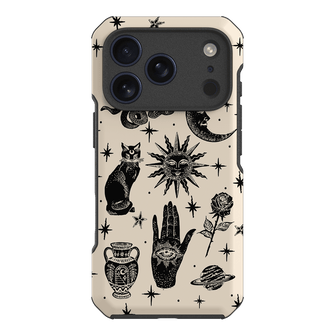 Astro Flash Beige Printed Phone Cases iPhone 17 Pro / Toughie by Veronica Tucker - The Dairy