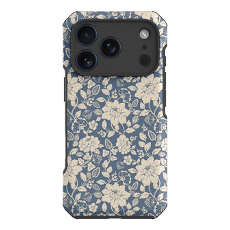 Blue Garden Printed Phone Cases iPhone 17 Pro / Toughie by Kasiags Art - The Dairy
