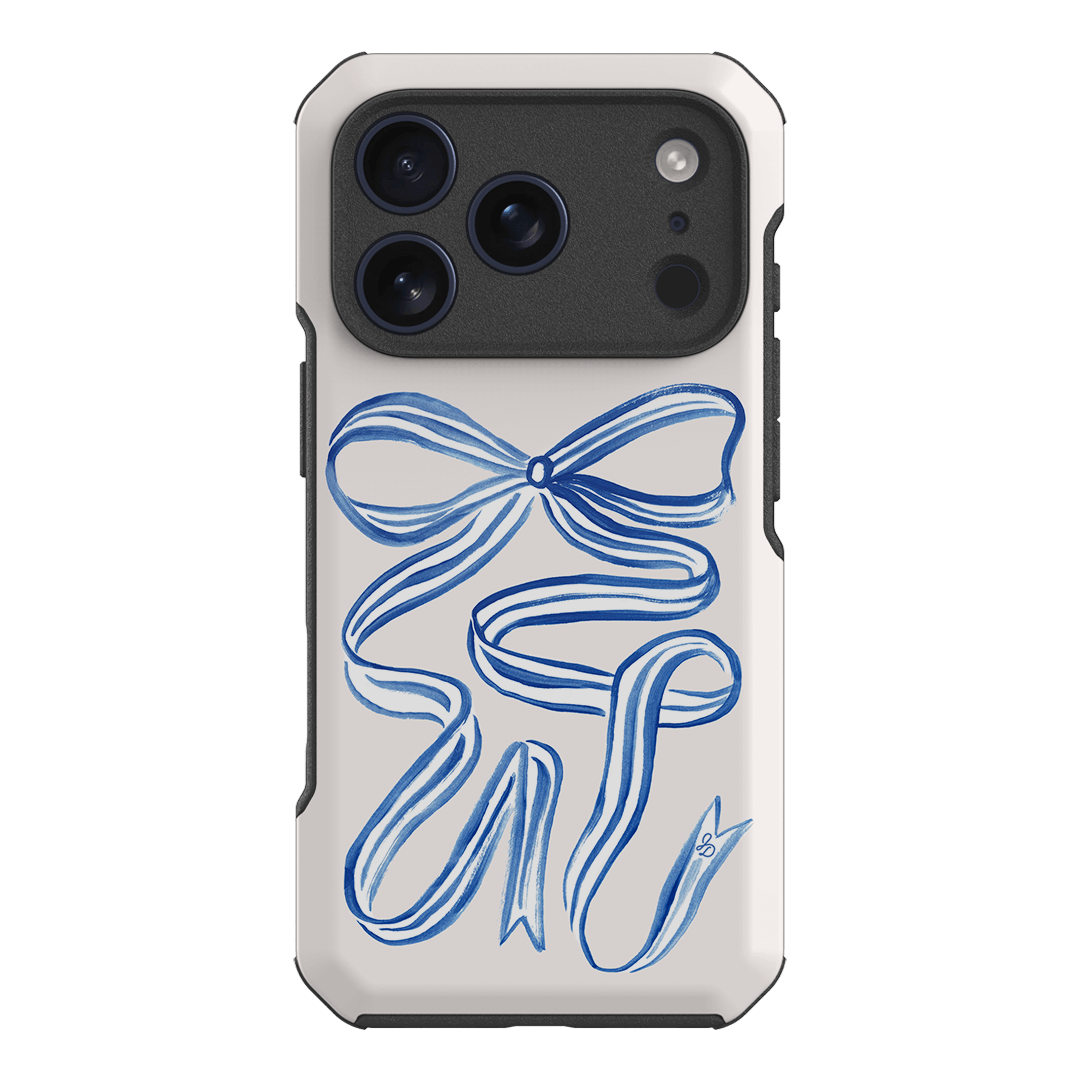 Bowerbird Ribbon Printed Phone Cases iPhone 17 Pro / Toughie by Jasmine Dowling - The Dairy