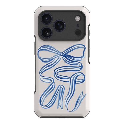 Bowerbird Ribbon Printed Phone Cases iPhone 17 Pro / Toughie by Jasmine Dowling - The Dairy