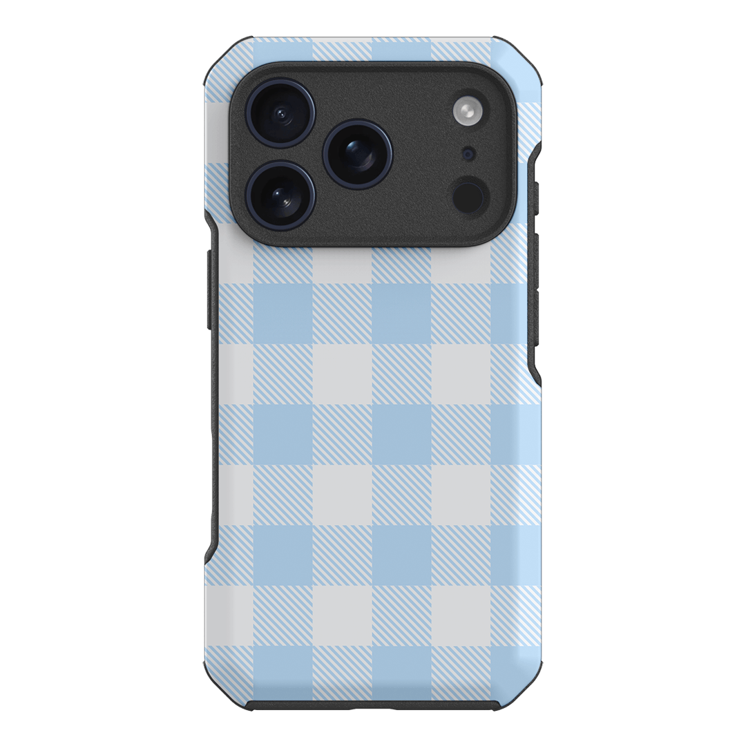 Cloud Plaid Printed Phone Cases iPhone 17 Pro / Toughie by The Dairy - The Dairy