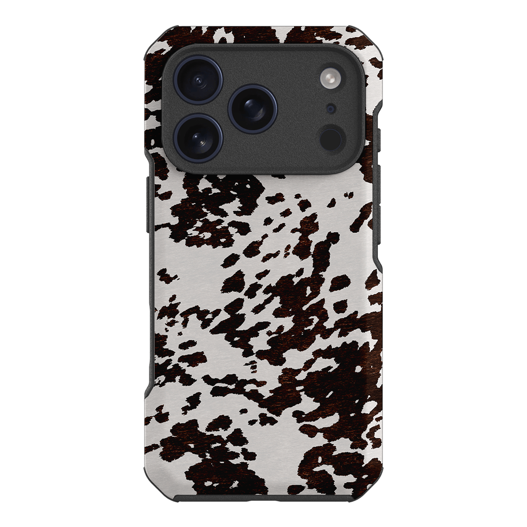 Cowhide Charm Printed Phone Cases iPhone 17 Pro / Toughie by The Dairy - The Dairy