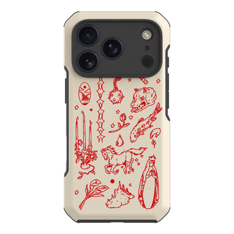 Dreamcore Cream Printed Phone Cases iPhone 17 Pro / Toughie by Easty Beasty - The Dairy
