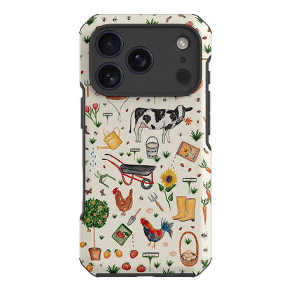 Farm Stay Printed Phone Cases iPhone 17 Pro / Toughie by BG. Studio - The Dairy
