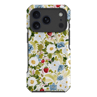Garden Strawberries Printed Phone Cases iPhone 17 Pro / Toughie by Ellie Mae - The Dairy