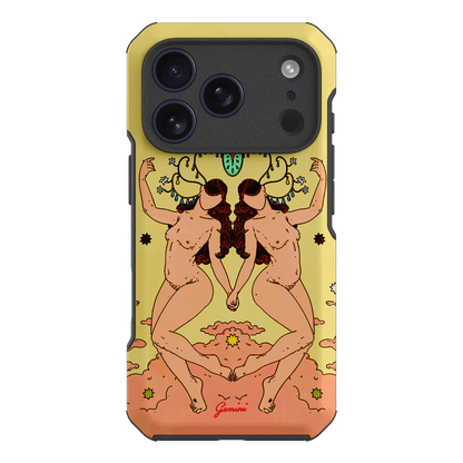 Gemini Season Printed Phone Cases iPhone 17 Pro / Toughie by Easty Beasty - The Dairy