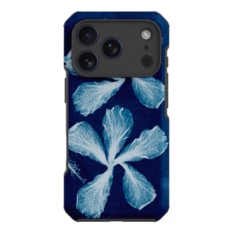 Hibiscus Cyanotype Printed Phone Cases iPhone 17 Pro / Toughie by Sally Hungerford - The Dairy