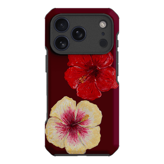 Hibiscus Flower Printed Phone Cases iPhone 17 Pro / Toughie by BG. Studio - The Dairy