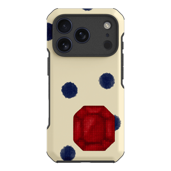 January Garnet Printed Phone Cases iPhone 17 Pro / Toughie by Joiana - The Dairy