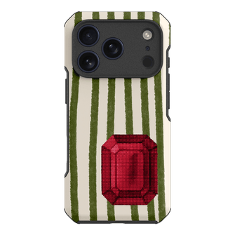 July Ruby Printed Phone Cases iPhone 17 Pro / Toughie by Joiana - The Dairy