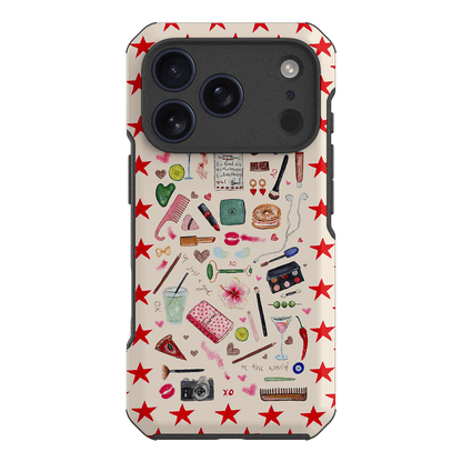 Just A Girl Printed Phone Cases iPhone 17 Pro / Toughie by BG. Studio - The Dairy