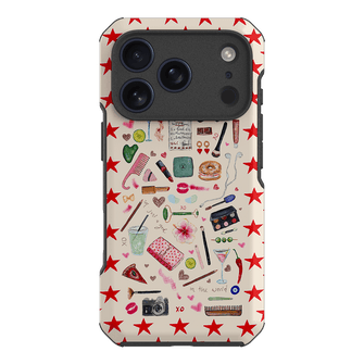 Just A Girl Printed Phone Cases iPhone 17 Pro / Toughie by BG. Studio - The Dairy
