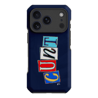 Lil Cnts Blue Printed Phone Cases iPhone 17 Pro / Toughie by Margarbs Art - The Dairy