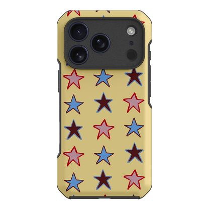 Lucky Stars Butter Printed Phone Cases iPhone 17 Pro / Toughie by BG. Studio - The Dairy