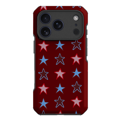 Lucky Stars Rouge Printed Phone Cases iPhone 17 Pro / Toughie by BG. Studio - The Dairy