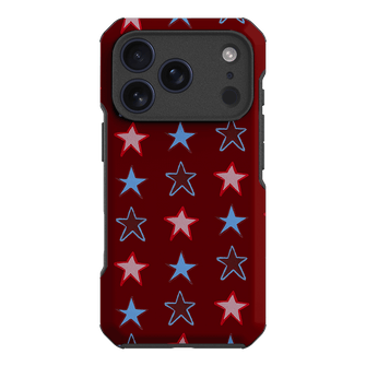 Lucky Stars Rouge Printed Phone Cases iPhone 17 Pro / Toughie by BG. Studio - The Dairy