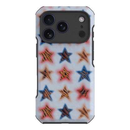 Lucky Stars Tiger Printed Phone Cases iPhone 17 Pro / Toughie by BG. Studio - The Dairy