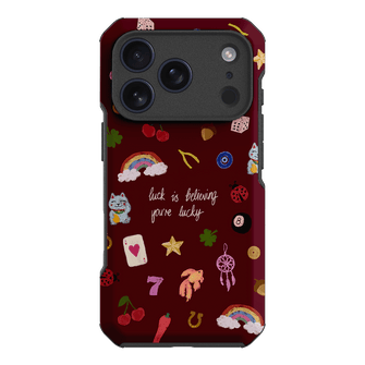 Lucky Printed Phone Cases iPhone 17 Pro / Toughie by Amy Gibbs - The Dairy