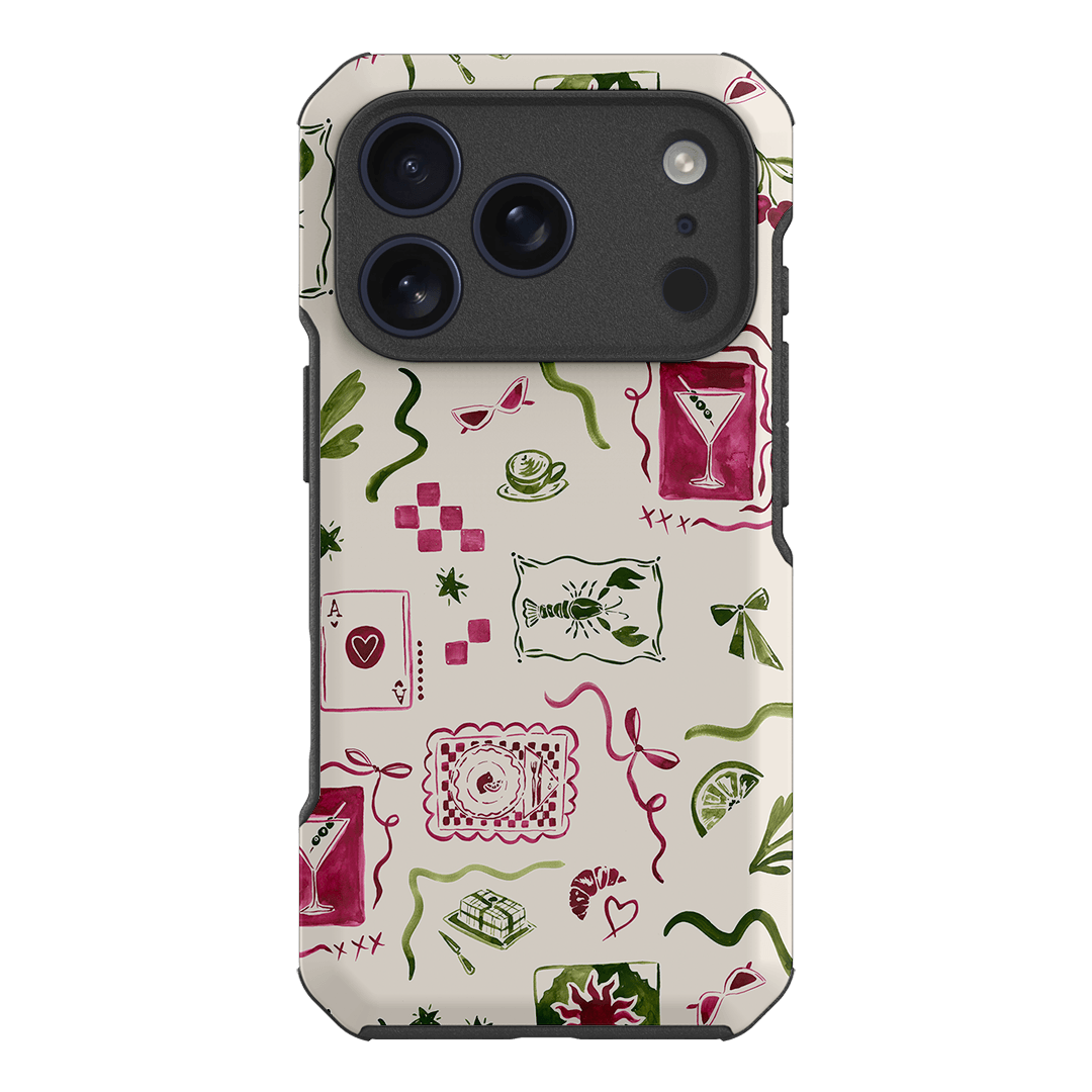 Martini Gal Printed Phone Cases iPhone 17 Pro / Toughie by Charlie Taylor - The Dairy