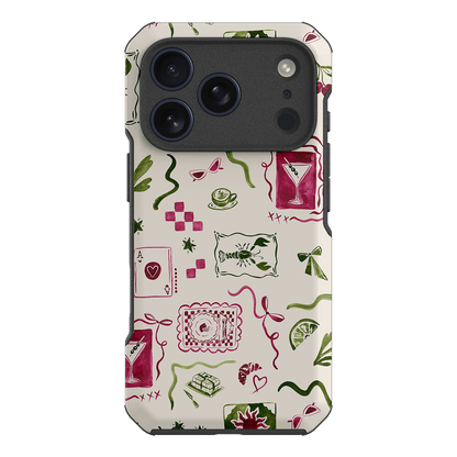 Martini Gal Printed Phone Cases iPhone 17 Pro / Toughie by Charlie Taylor - The Dairy