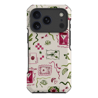 Martini Gal Printed Phone Cases iPhone 17 Pro / Toughie by Charlie Taylor - The Dairy