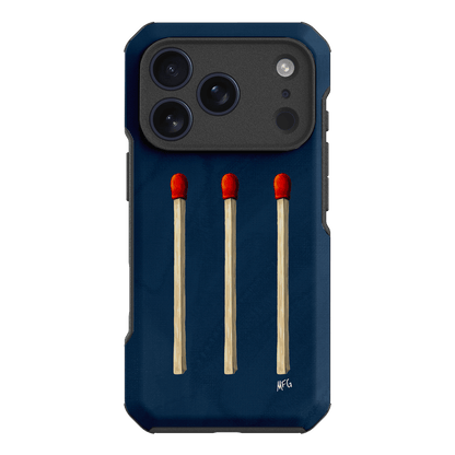 Matchstick Printed Phone Cases iPhone 17 Pro / Toughie by Margarbs Art - The Dairy