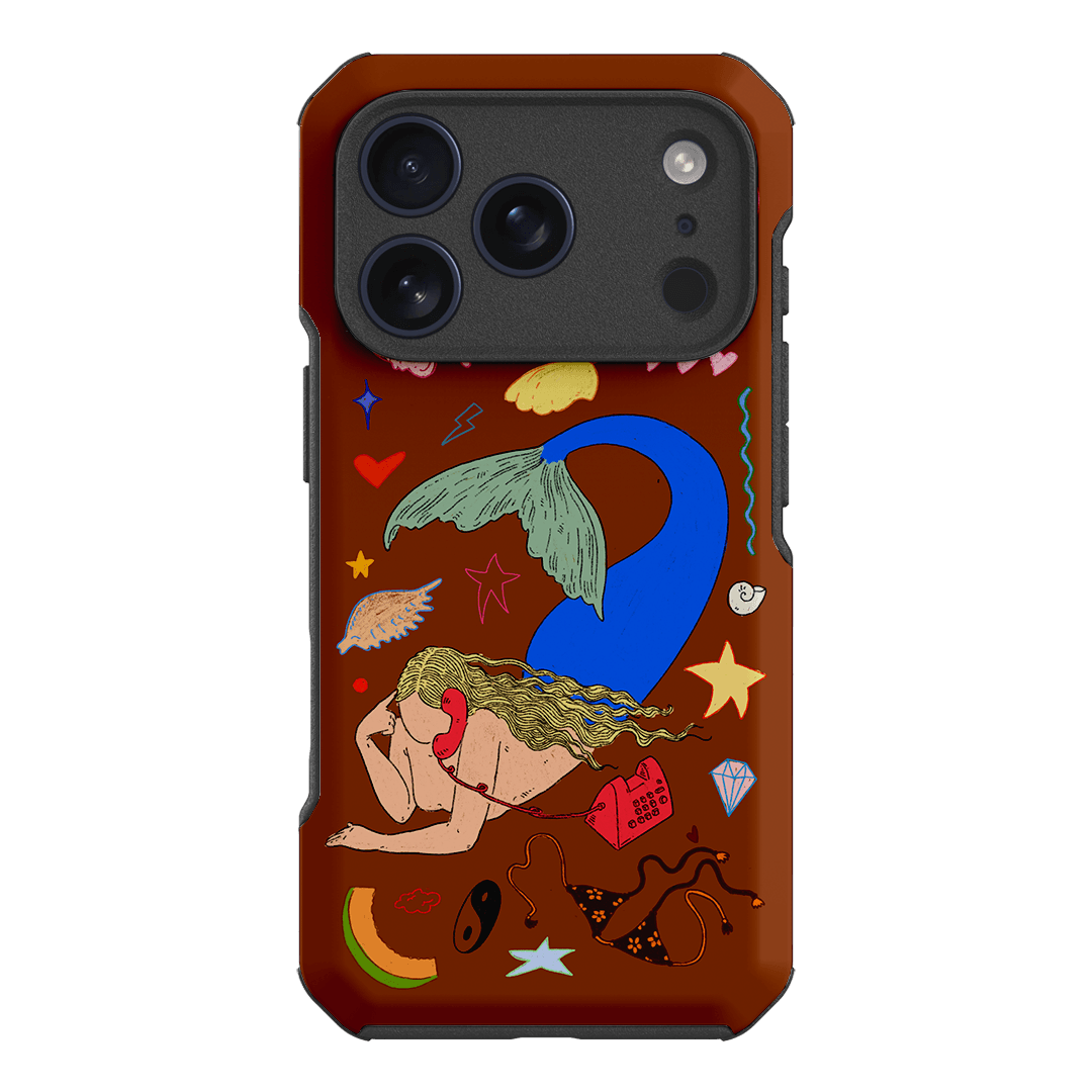 Mermaid Salad Chocolate Printed Phone Cases iPhone 17 Pro / Toughie by Easty Beasty - The Dairy