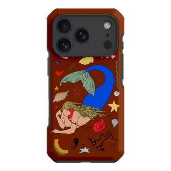 Mermaid Salad Chocolate Printed Phone Cases iPhone 17 Pro / Toughie by Easty Beasty - The Dairy