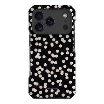 Mini Confetti Noir Printed Phone Cases iPhone 17 Pro / Toughie by Veronica Tucker - The Dairy