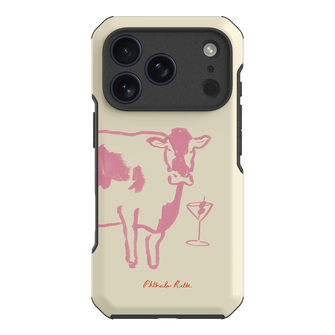 Mootini Pink Printed Phone Cases iPhone 17 Pro / Toughie by Phthalo Ruth - The Dairy
