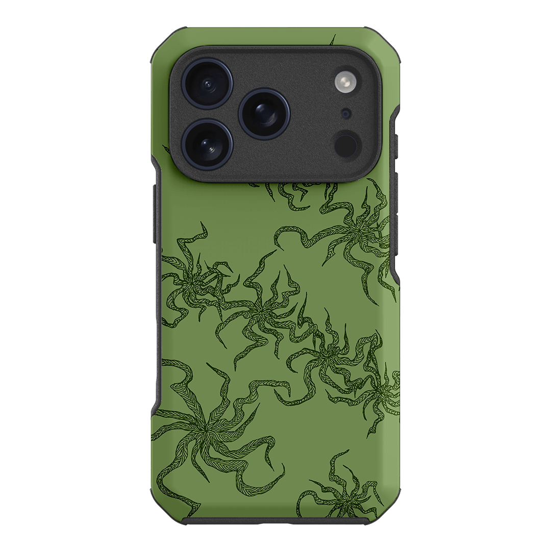 Night Moss Printed Phone Cases iPhone 17 Pro / Toughie by Stormi Bree - The Dairy