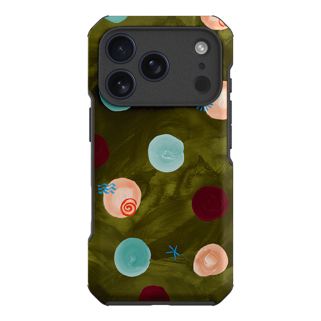 Olive Spot Printed Phone Cases iPhone 17 Pro / Toughie by Charlie Taylor - The Dairy