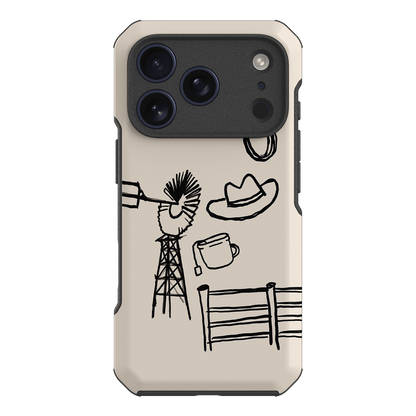 Outstation Printed Phone Cases iPhone 17 Pro / Toughie by Nardurna - The Dairy