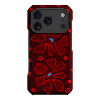 Painted Petal Rouge Printed Phone Cases iPhone 17 Pro / Toughie by BG. Studio - The Dairy