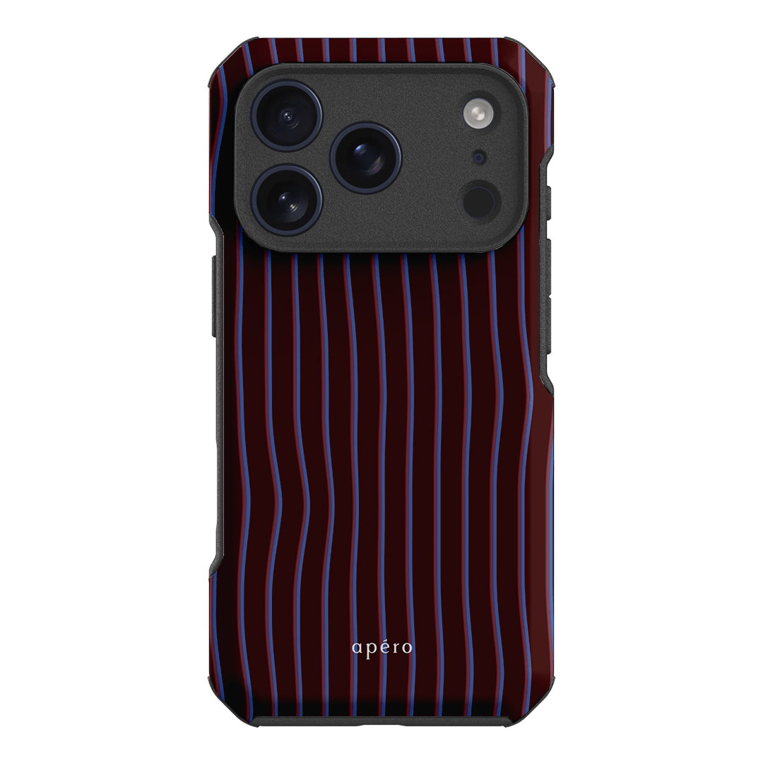 Panama Burgundy Printed Phone Cases iPhone 17 Pro / Toughie by Apero - The Dairy