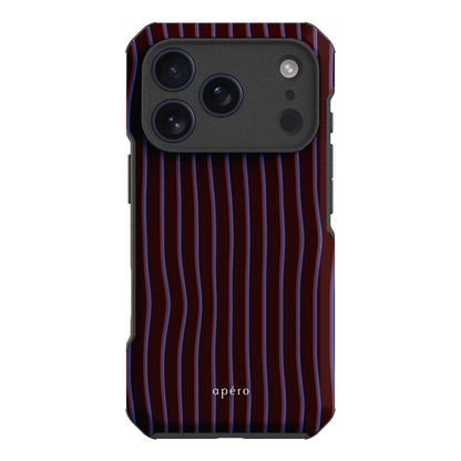 Panama Burgundy Printed Phone Cases iPhone 17 Pro / Toughie by Apero - The Dairy